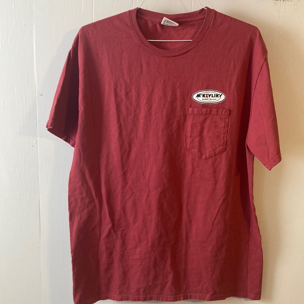 NWOT large Mckevlins Surf Shop Large 100% cotton tshirt.